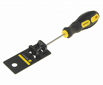 Отвертка TORX T10х75мм Ø3мм магнитная с противоскользящей ручкой (с держателем ) ER-7DT-01H ЭВРИКА /